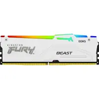 Kingston Technology FURY Beast 32GB 5600MT/s DDR5 CL36 DIMM (Set van 2) Witte RGB EXPO