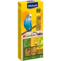 Vitakraft Vogelsnack Kräcker Mix Parkiet Banaan/kruiden/kiwi 3 Stuks