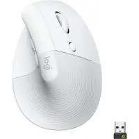 Logitech Lift Vertical Ergonomic Mouse Off-White/Pale Grey