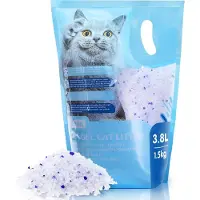 Nobleza Kattenbakvulling - Inhoud 3,8L - Kattenbakgrit - Kattenbakvulling - Kattenbak vulling - Silicakorrels - Silicagel - Snel absorberend