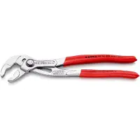 Knipex Cobra Hightech-Waterpomptang | 250 mm Lengte | Anti-Slip | Kunststof Bekleed | Verchroomd - 87 03 250 SB