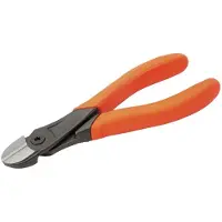 Bahco Diagonale Kniptangen Voor Zware Industrie Met Mono-materiaal Handvatten En Fosfaatafwerking 200 Mm
