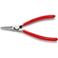 Knipex Borgveertang voor buitenringen op assen verchroomd met kunststof bekleed 180 mm - 4613A2