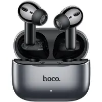 Hoco Draadloze Oordopjes - Noise Cancelling - AI Vertaling Functie - vertaal oortjes - 124 talen - Bluetooth 5.4 - Zwart