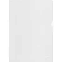 Esselte Showtassen met expansievouw Recycled A4 Generfd Transparant 100 micron PP (Polypropeen) Boven en rechts 627496 100 Stuks