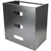 StarTech.com .com WALLMNT12, Wandmontabele serverkast, 12U, 56,7 kg, 8,7 kg, Zwart