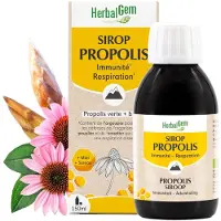 Herbalgem - Propolis siroop - voor volwassenen - biologisch - 150 ml