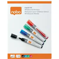 Nobo Vloeibare Inkt Krijtstift Met Beitelpunt 10 Eenheden