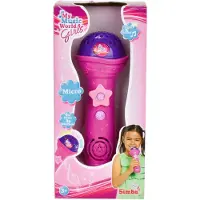 Simba My Music World Pink microphone