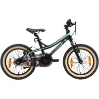 Bikestar Mountainbike kinderfiets 16 inch zwart unisex