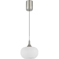 Globo Design hanglamp Lui nikkel