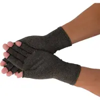 Dunimed Reuma Artritis Handschoenen - Compressie Handschoenen - Grijs