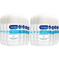 Sanex Deo Roller Dermo Protector 12 x 53 ml - 48H Anti-Transpirant