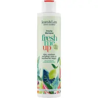 Jean & Len Shampoo met Groene Thee & Limoen 300 ml - vegan, dierproefvrij, zonder siliconen, voor normaal tot vet haar, met aloë vera