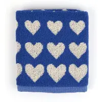 Bunzlau Castle Keukendoek Hearts Royal Blauw