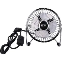 EDM - Tafelventilator - Chroom