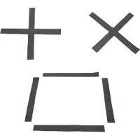 Stroops AGILITY SLATS rubber, set van 12 stuks