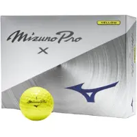 Mizuno Pro X Golfballen 2026 - Geel- 12 Stuks