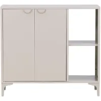 Venture Home Piring dressoir 2 deuren, 2 planken beige.