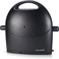 Nomadiq BBQ 3.0 - De ultieme lichtgewicht draagbare gas BBQ / Grill - Barbecue voor op de camping & vakantie - Zwart