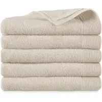 Brabantia Badlaken - - Zacht Beige - 100% Katoen (BCI)