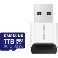 Samsung MicroSDXC PRO Plus 1TB 180MB/s + USB lezer
