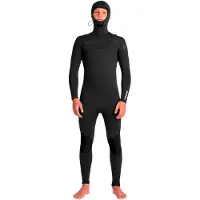Quiksilver E Session 5/4/3 Mm Wetsuit Met Lange Mouwen Capuchon En Rits Op De Borst