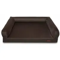 HUGGY DOGGY Orthopedisch hondenbed, fluweelzachte bank, L