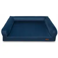 HUGGY DOGGY Orthopedische, luxe hondenbedden van fluweel voor middelgrote honden, model XL