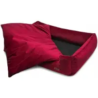 HUGGY DOGGY Hondenbedjes, klein, fluweel, PREMIUM, klassiek, voor mopshonden, M
