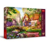 Trefl legpuzzel Tea Time The Woodland Cottage 1000 stukjes premium.
