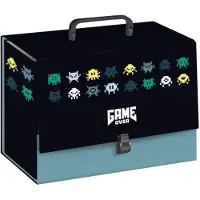 Interdruk Kaart C4 met handvat 10cm, Game Over, Jongens