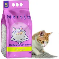 Mersjo LAVENDER - Kattenbakvulling - Bentoniet - 10L - Lavendelgeur
