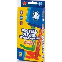 Astra Oliepastels 12 Kleuren - Huisdier Vriendelijk