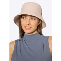 WITTCHEN - Nylon Bucket Hat - Beige - Waterdicht - Verstelbare Pasvorm
