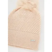 WITTCHEN - Hoed - Viscose Blend - Beige - Uniek Bubble Weave