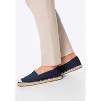 WITTCHEN - Espadrilles - Navy Blauw - Gevlochten Neus - Textiel Materiaal