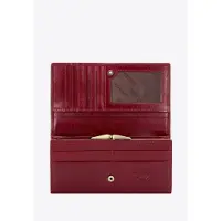 WITTCHEN Italy Leren Portemonnee Rood - Grote Dames Portemonnee