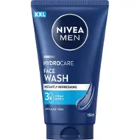 Nivea MEN Hydrocare Gezichtsreiniger XXL - Reinigingsgel Gezicht - Face Wash - Gezichtsreinigingsmiddel - Cleanser - Normale & Gevoelige Huid - 150ML