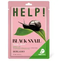 Bergamo Hulpbladmasker met zwarte slak 25ml