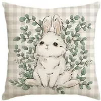 ECarla Decoratieve Kussenhoes 45x45cm Lente/Pasen - POD 227