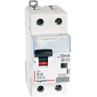 Legrand Aardlekschakelaar/zekeringautomaat 1-polig 16 A 0.03 A 230 V Legrand 410965