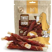Mersjo - Twist Kauwstaafjes - Met Eendenvlees - 500g