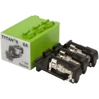 Eaton zekering met cassette en uitschakelindicator 6A 400V D01 - 268986