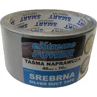 Smart Extreme Power - Versterkte Reparatietape - 48x10m - Zilver - Synthetische Mesh