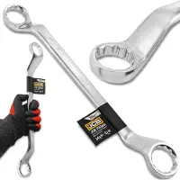 JCB - Ringsleutel - 36x41 mm - 45 Graden Hoek - 12-Zijdig Profiel