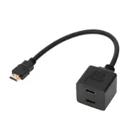 Cabletech - HDMI Adapter - 2x HDMI Vrouwelijk - 30 cm Kabel