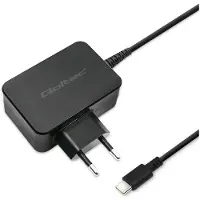 Qoltec 51024 Charger | 65W | 5-20V | 3-3.25A | USB type C | PD | Black