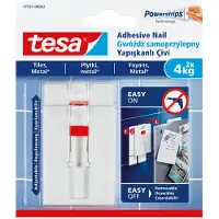 TESA Verstelbare zelfklevende haak voor tegels 4kg wandbevestiging pro;