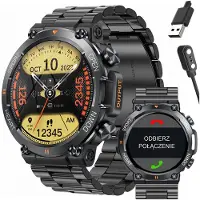 Gravity Heren smart horloge Appiyo, zwart, one size